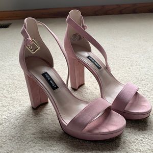 NINE WEST pink EUC